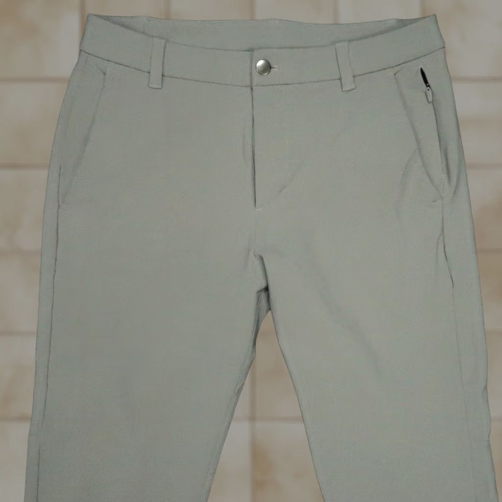Lululemon Lululemon Pants Mens 32x30 Slim Wool Blend 5-Pocket Chino Cargo Style Flat Front Gray 32 Inseam 30 Inseam 30 Mens Size US 32 / EU 48 - 1 Thumbnail