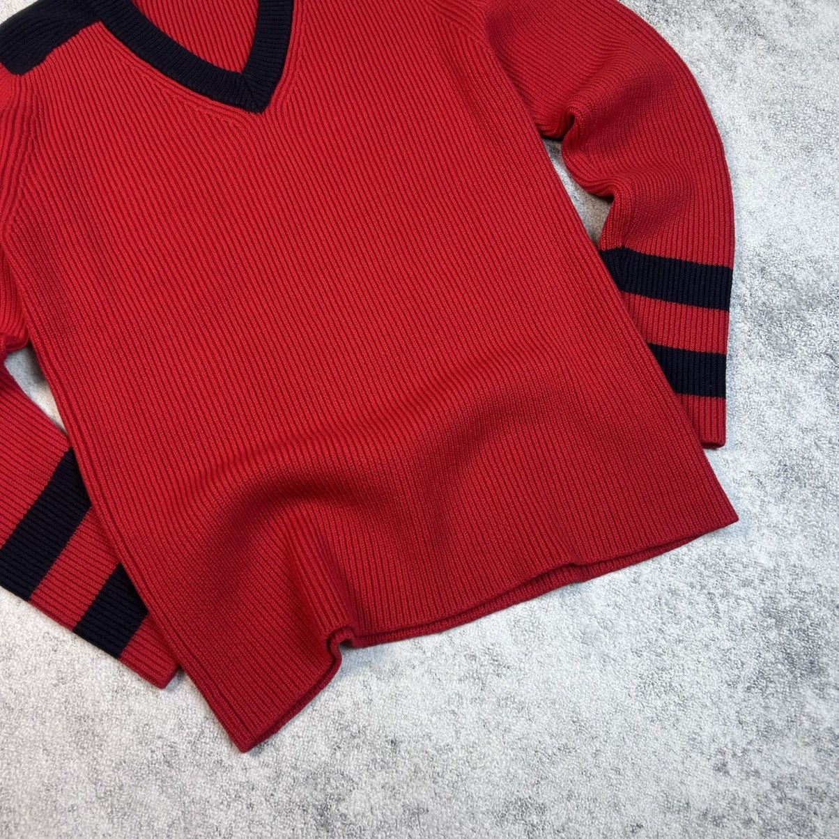Prada Prada Vintage Y2k Wool V-neck Sweater Jumper Knitwear Pull Size US L / EU 52-54 / 3 - 4 Thumbnail