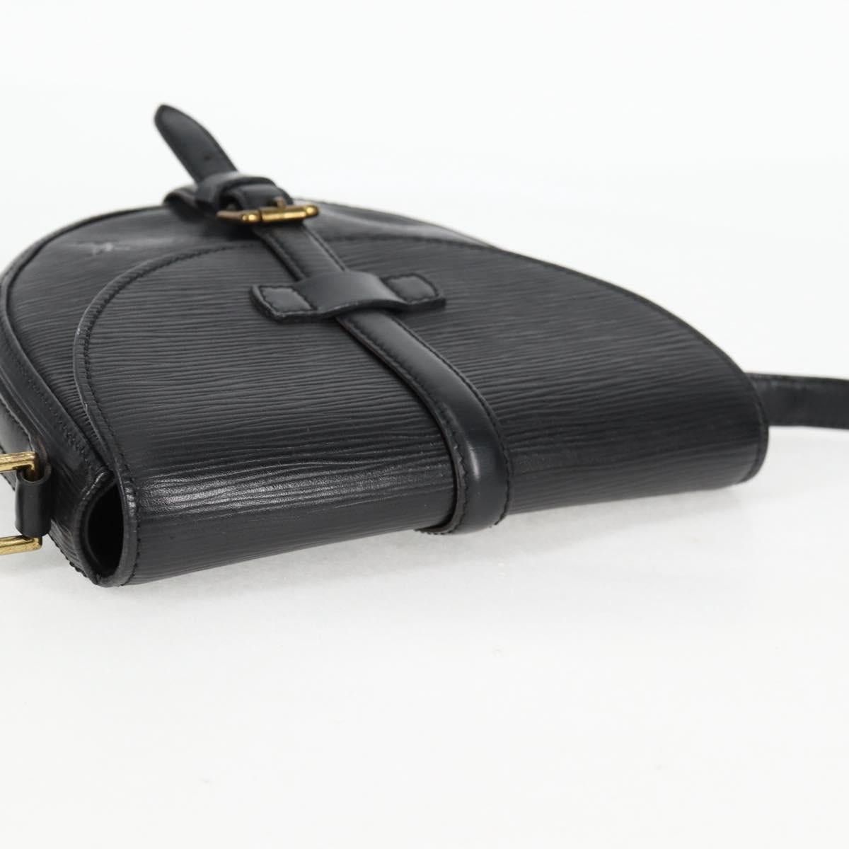 Louis Vuitton LOUIS VUITTON Epi Chantilly PM Shoulder Bag Spo Black Size ONE SIZE - 14 Thumbnail