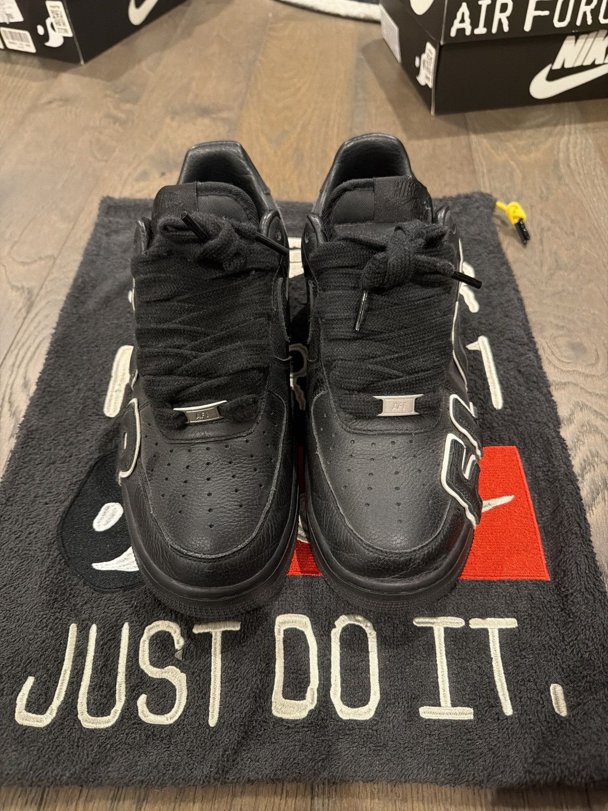 Cactus Plant Flea Market × Nike Cactus Plant Flea Market Nike Air Force 1 Low Black Size 10 Size US 10 / EU 43 - 3 Thumbnail