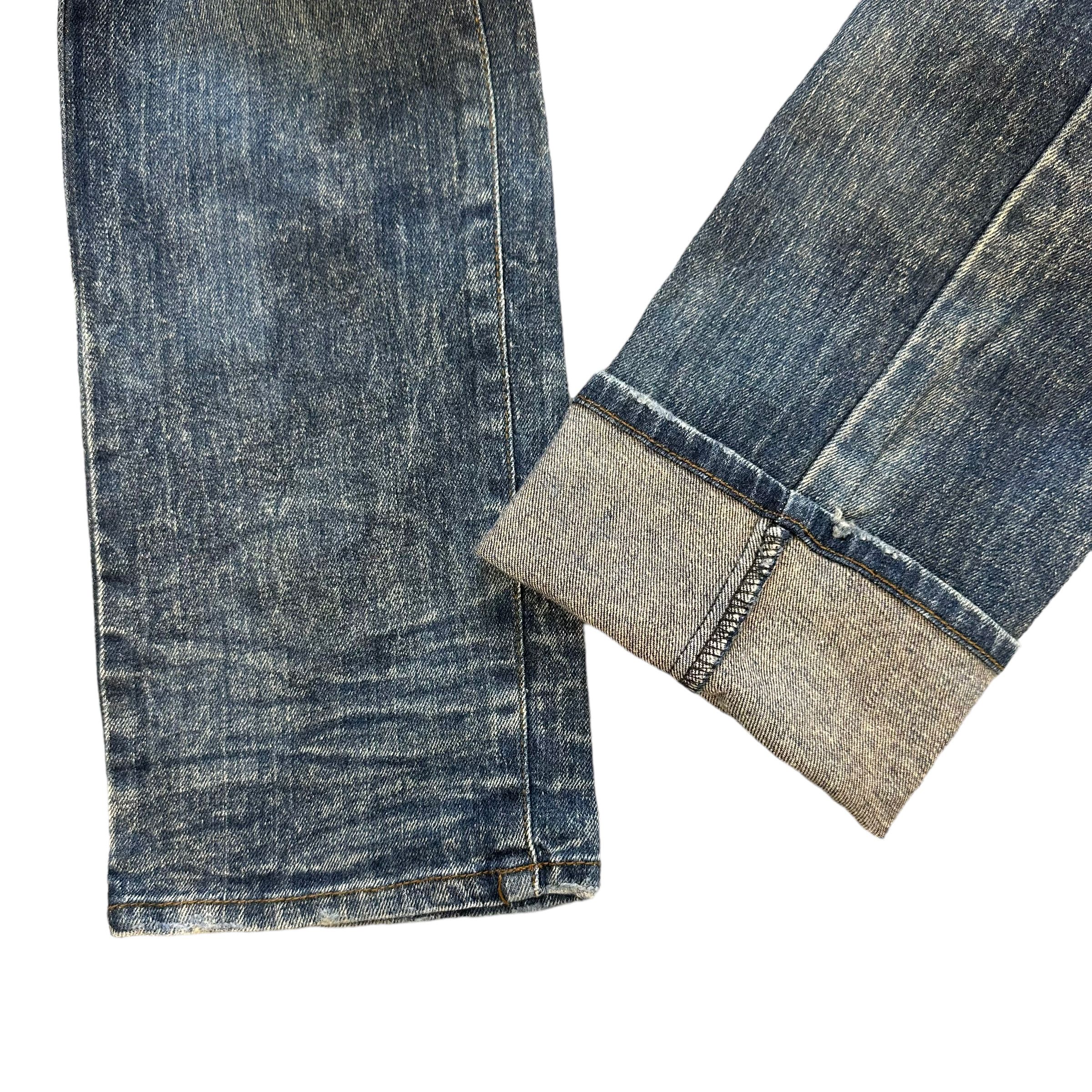 Other THE NUMBER OF DAY COMPANY JEANS DENIM PANT #8515-012 Size 34" / US 12 / IT 48 - 6 Thumbnail