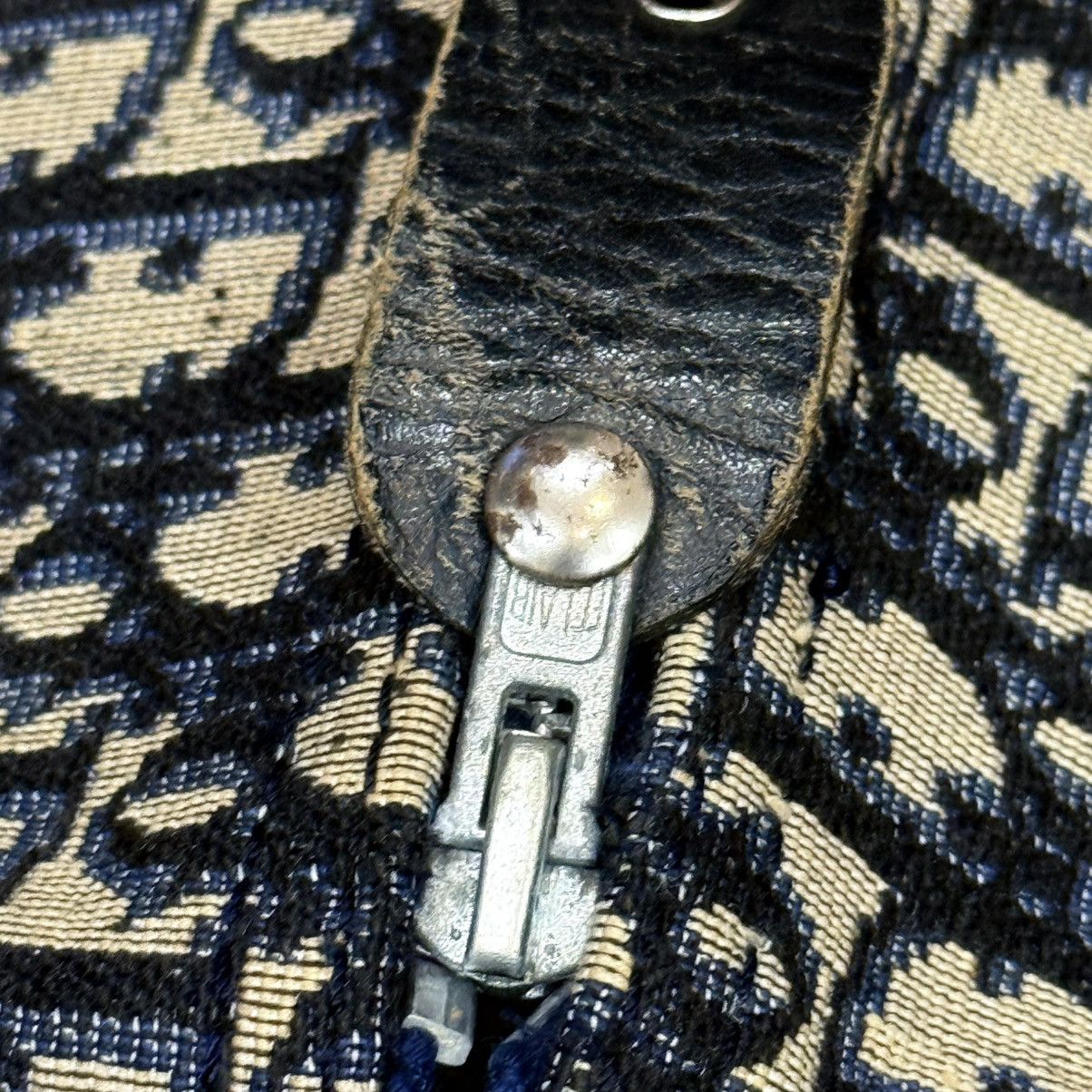 Christian Dior Monsieur Vtg 70s Christian Dior "Bagages" Trotter Monogram Boston 45 Size 44 - 8 Thumbnail