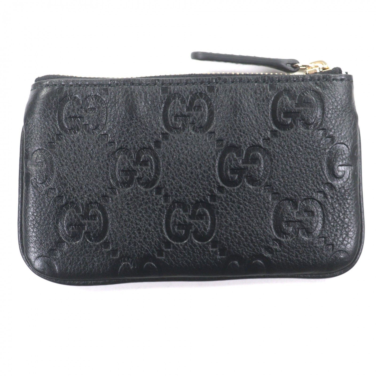Gucci Gucci Gucci GG Emblem Leather Coin Case Leather Coin Case DUTY FREE for USA Size ONE SIZE - 1 Thumbnail
