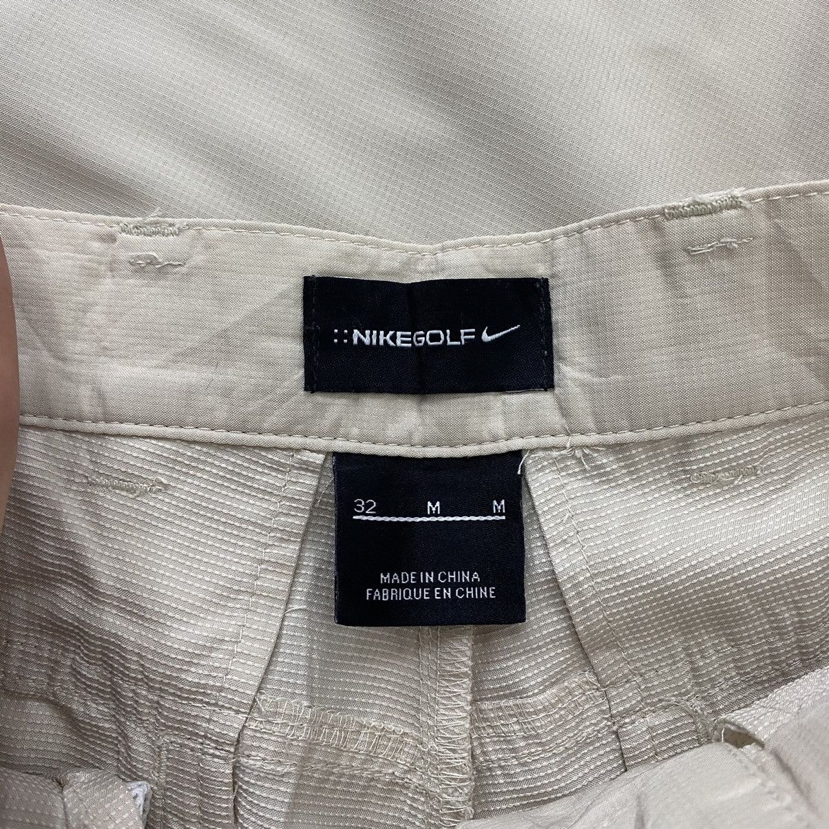 Nike Vintage NIKE GOLF Straight Cut Cream Casual Trousers Pant Size US 32 / EU 48 - 6 Thumbnail