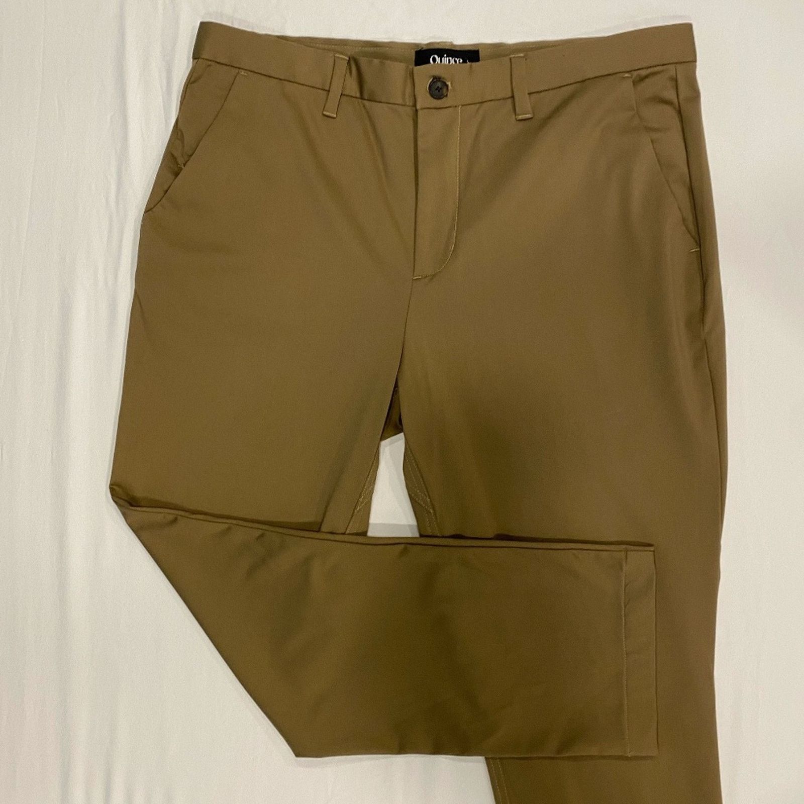Quince Quince Men's Khaki Chino Pants - 36x32 Size US 36 / EU 52 - 3 Thumbnail