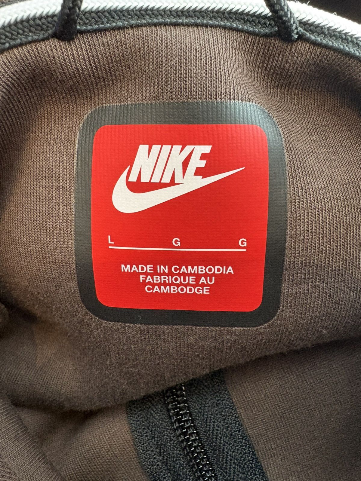 Nike Nike Sportswear “Tech Fleece” Full-Zip Hoodie(Baroque Brown) Size US L / EU 52-54 / 3 - 3 Thumbnail