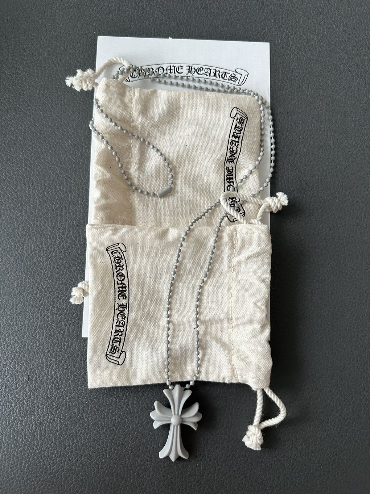 Chrome Hearts Chrome Hearts RARE Brand New Logo Necklace Pendant Size ONE SIZE - 3 Thumbnail