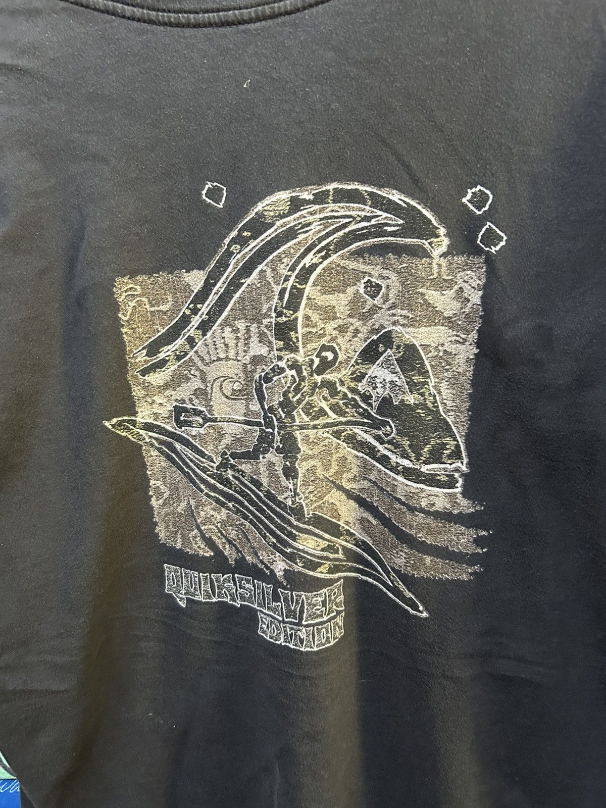 Quiksilver Vintage Quiksilver edition surfing tee Size US XL / EU 56 / 4 - 4 Thumbnail