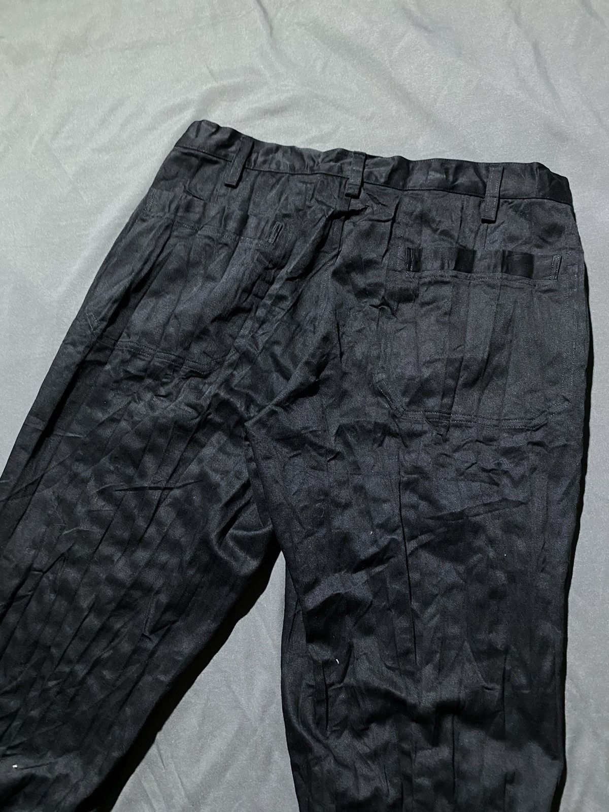 Issey Miyake × Japanese Brand × Pleats Please Issey Miyake Issey Miyake Men Pleated Pants Size US 32 / EU 48 - 3 Thumbnail