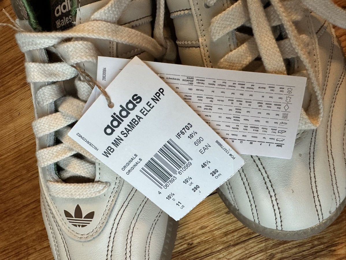 Adidas Adidas x Wales Bonner Samba Millennium Nappa IF67 Size US 11 / EU 44 - 6 Thumbnail