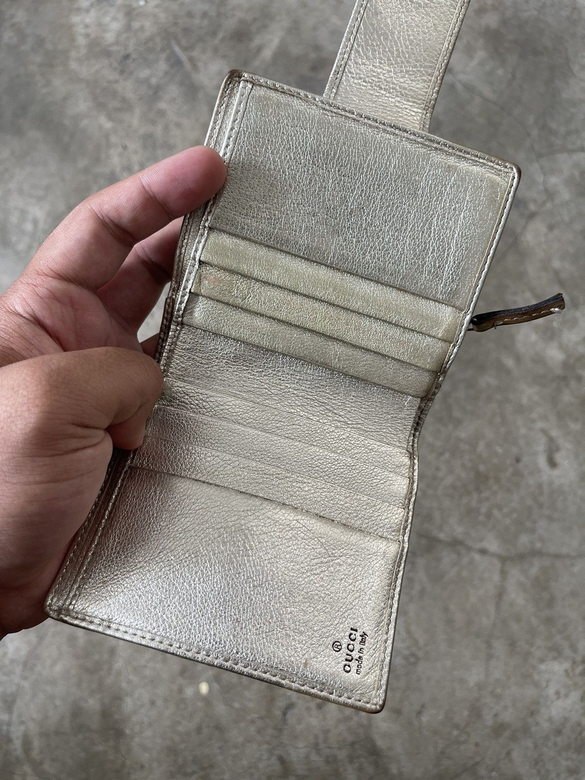 Gucci Gucci Abbey D Ring Wallet Size ONE SIZE - 8 Thumbnail