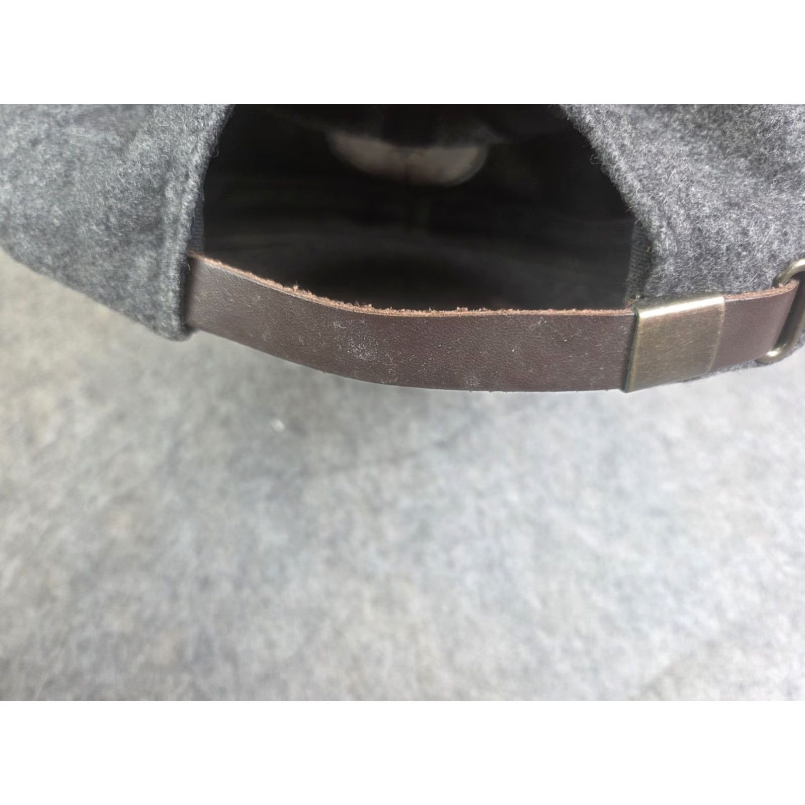 American Eagle Outfitters VINTAGE American Eagle Outfitters Wool Strapback Hat Pine Tree Logo Gray One Size Men Adjustable Baseball Cap Outdoor Size ONE SIZE - 4 Thumbnail