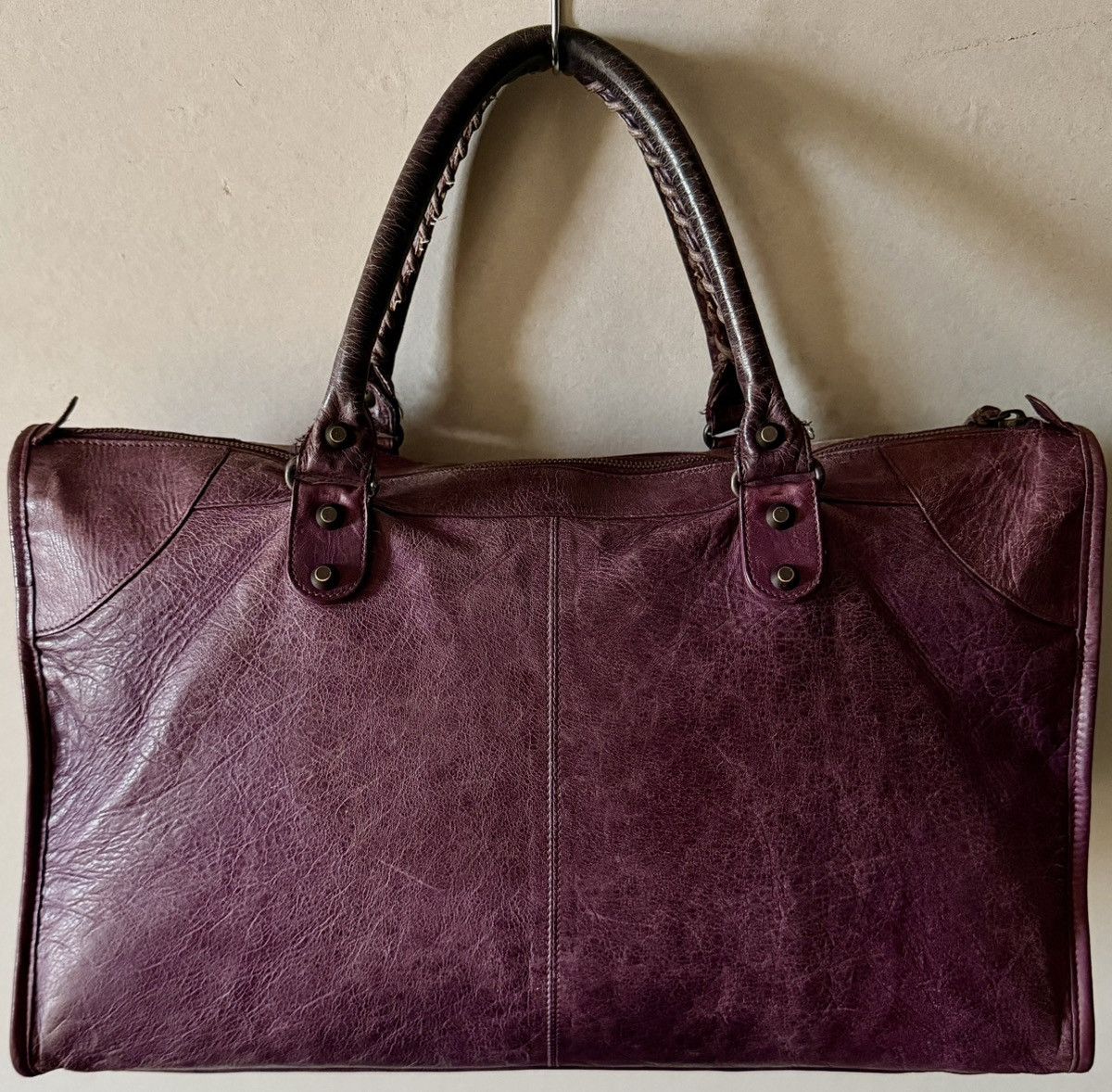 Balenciaga Balenciaga - 2000’s - Classic Le City - Lambskin Work Bag Size ONE SIZE - 12 Thumbnail