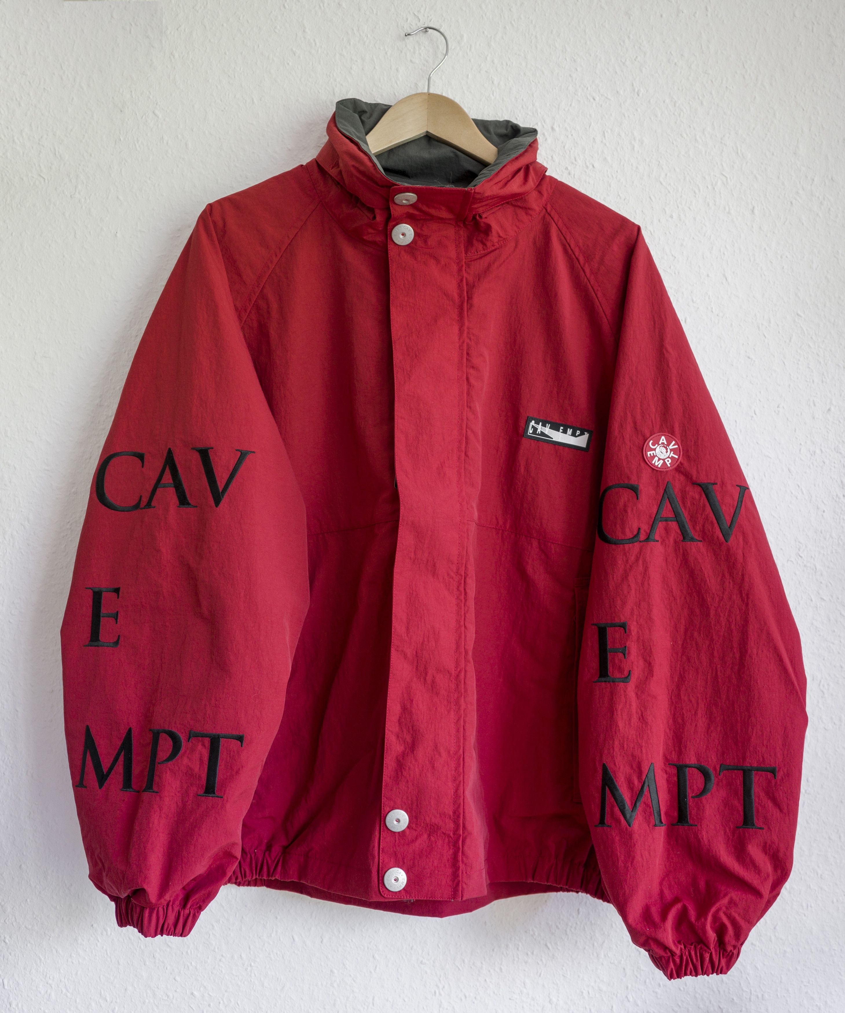 Cav Empt A/W 2025 Oxblood Sailing Jacket BNWT Size US XL / EU 56 / 4 - 1 Thumbnail