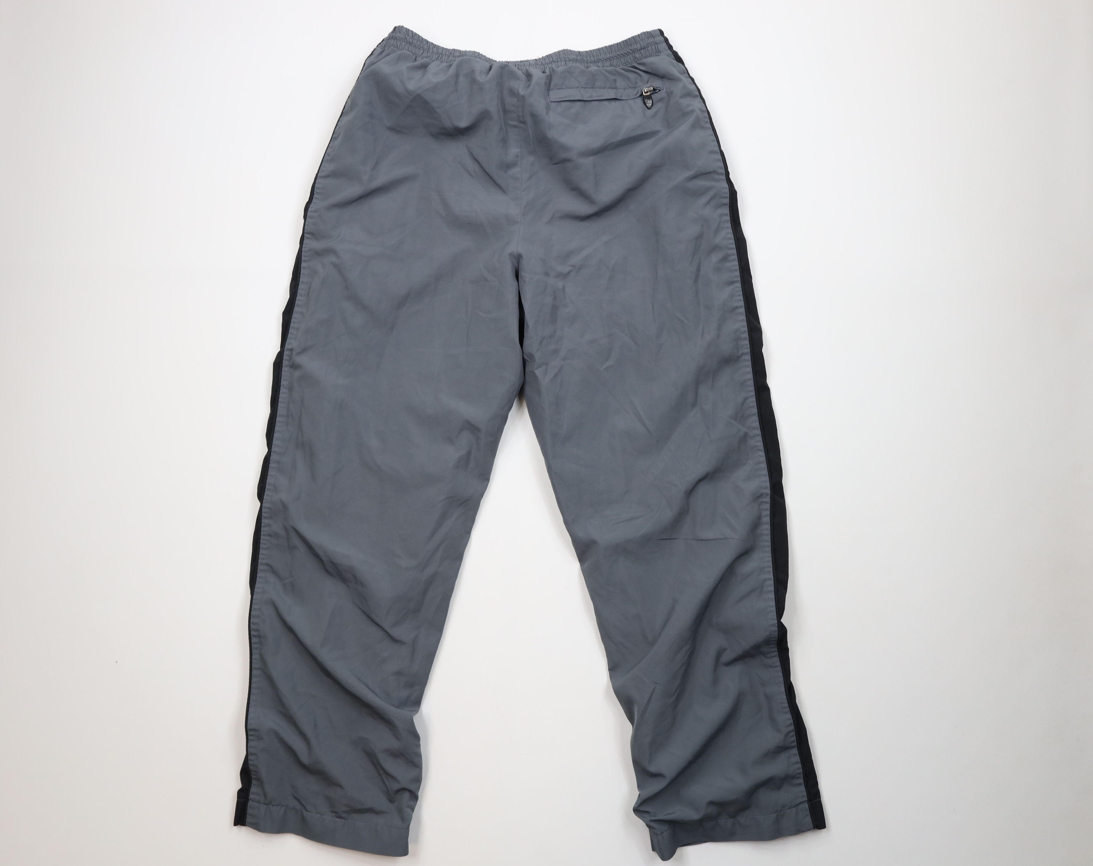 Champion Vintage 90s Champion Block Wide Leg Windbreaker Pants Gray Size US 36 / EU 52 - 10 Thumbnail
