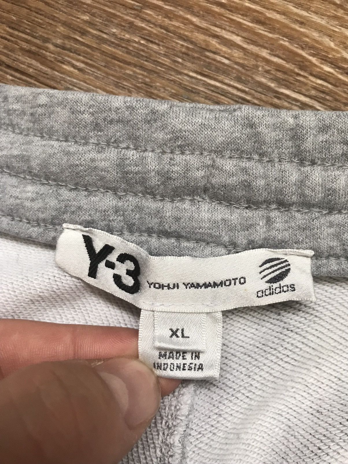 Adidas × Y-3 × Yohji Yamamoto Yohji yamamoto y-3 logo grey straight trousers Size US 39 - 4 Thumbnail