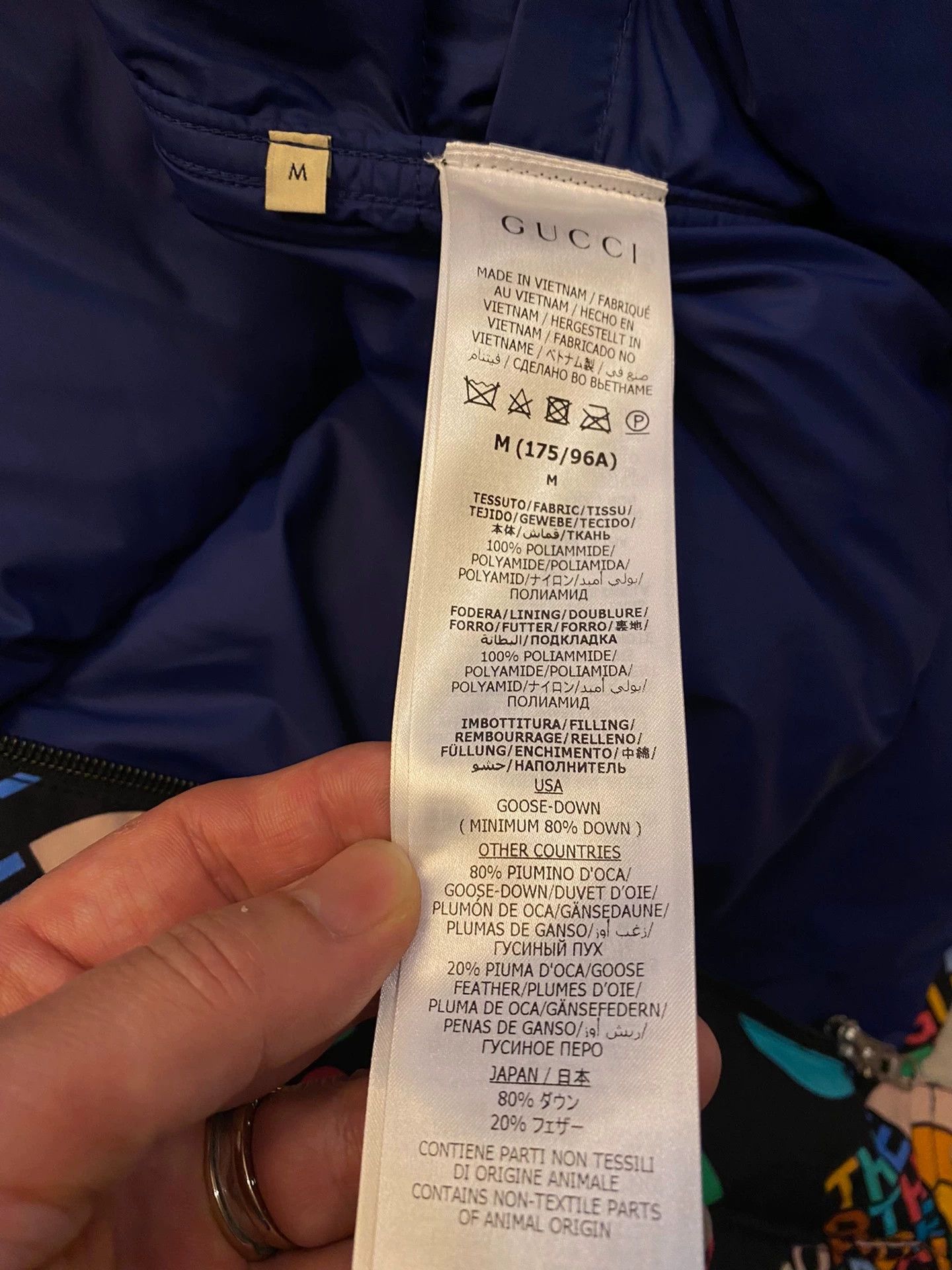 Gucci × The North Face Gucci x The North Face Men's 80% Down Puffer Jacket 479g M Size US M / EU 48-50 / 2 - 7 Thumbnail