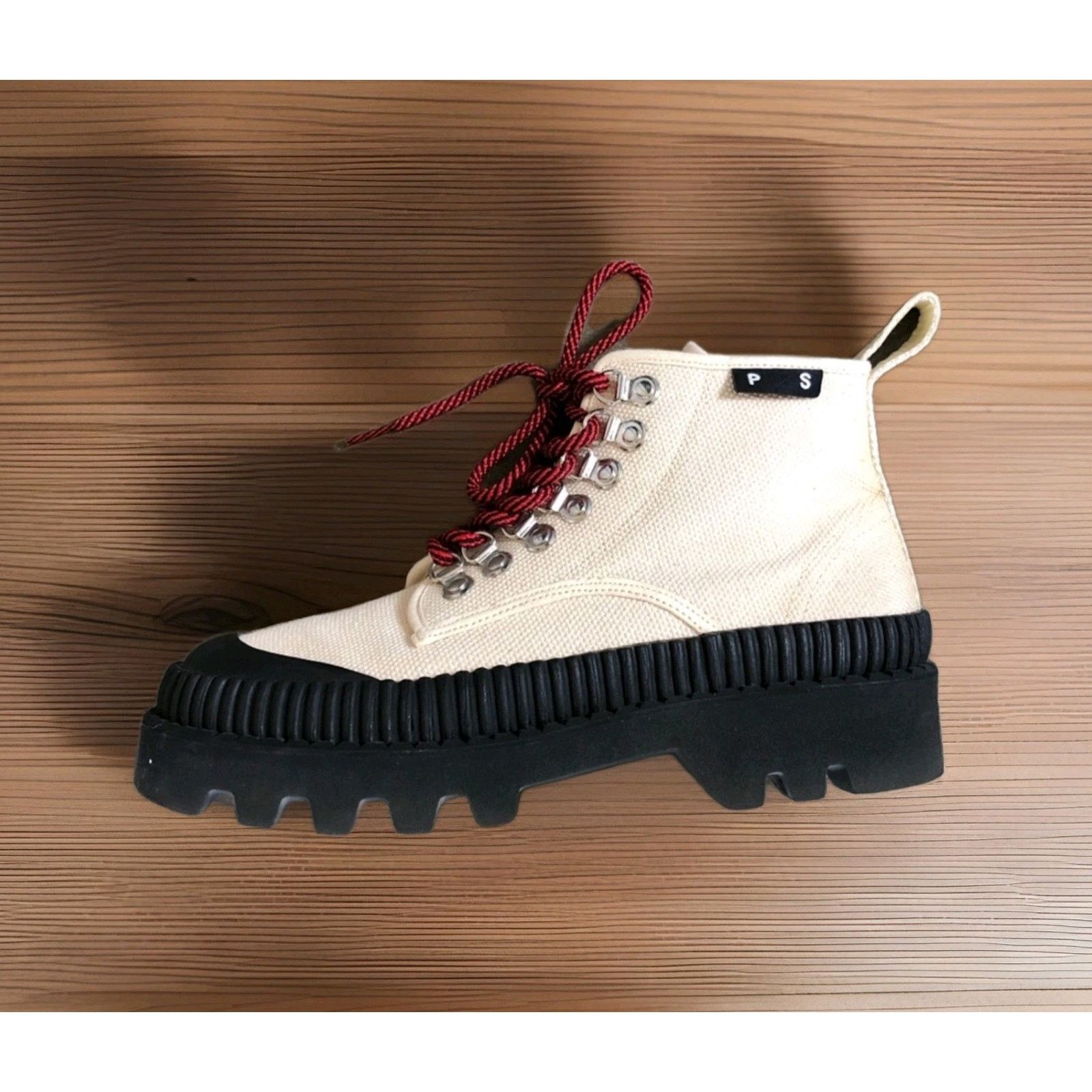 Proenza Schouler Proenza Schouler 30 MM Canvas Hiking Boots sz. 37 Size US 6.5 / IT 36.5 - 9 Thumbnail