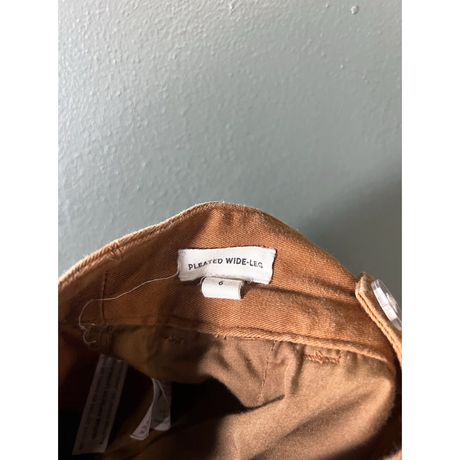 Madewell madewell Pants Women High Rise pleated tapered leg Chino Size 6 Brown Size 28" / US 6 / IT 42 - 4 Thumbnail