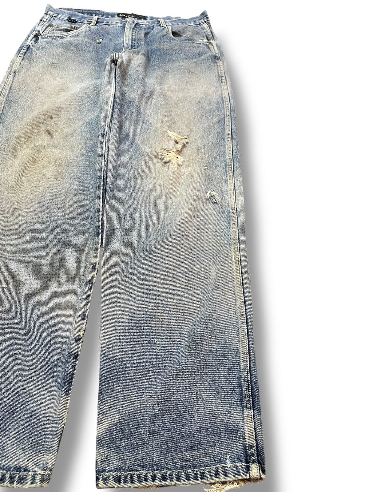 Sean John Vintage Sean John Baggy Faded Distressed Denim Size US 34 / EU 50 - 4 Thumbnail