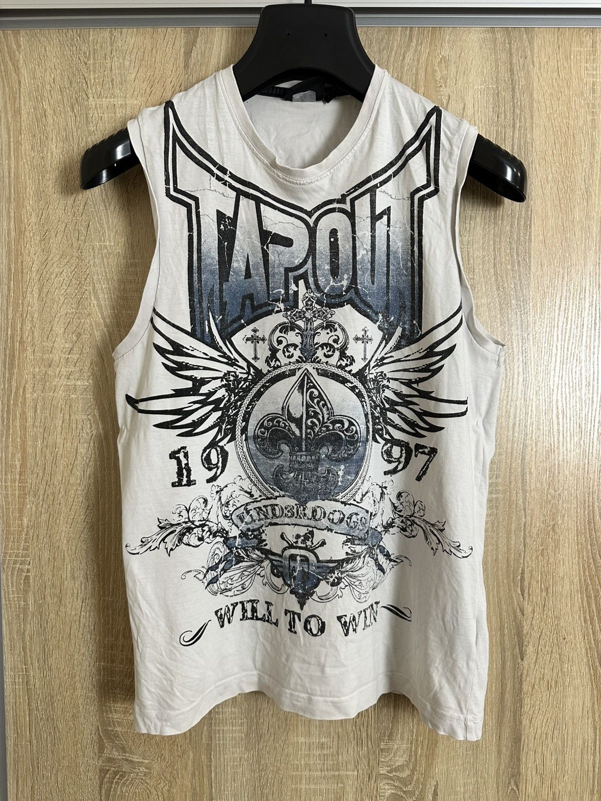 Tapout 🔥 Tapout Big Logo Tank Top T Shirt Affliction Ed Hardy Y2K Size US S / EU 44-46 / 1 - 3 Thumbnail