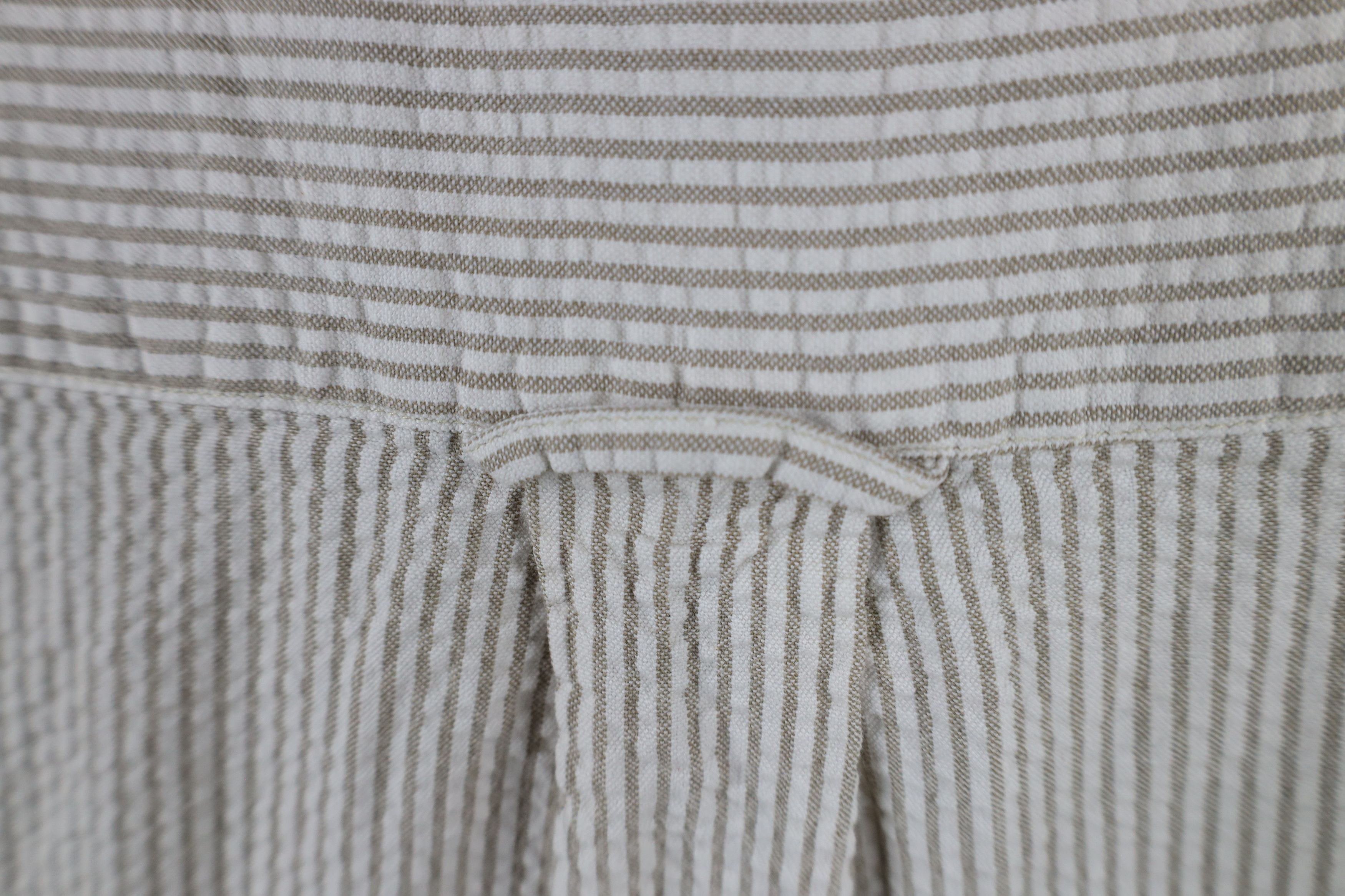Vintage Vintage 90s Streetwear Striped Seer Sucker Button Down Shirt Size US XL / EU 56 / 4 - 7 Thumbnail