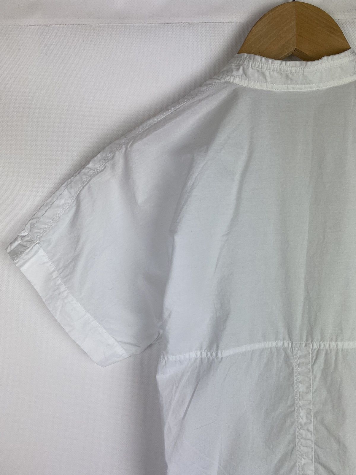 Designer × Helmut Lang Helmut Lang ladies short sleeve shirt size L Size L / US 10 / IT 46 - 11 Thumbnail