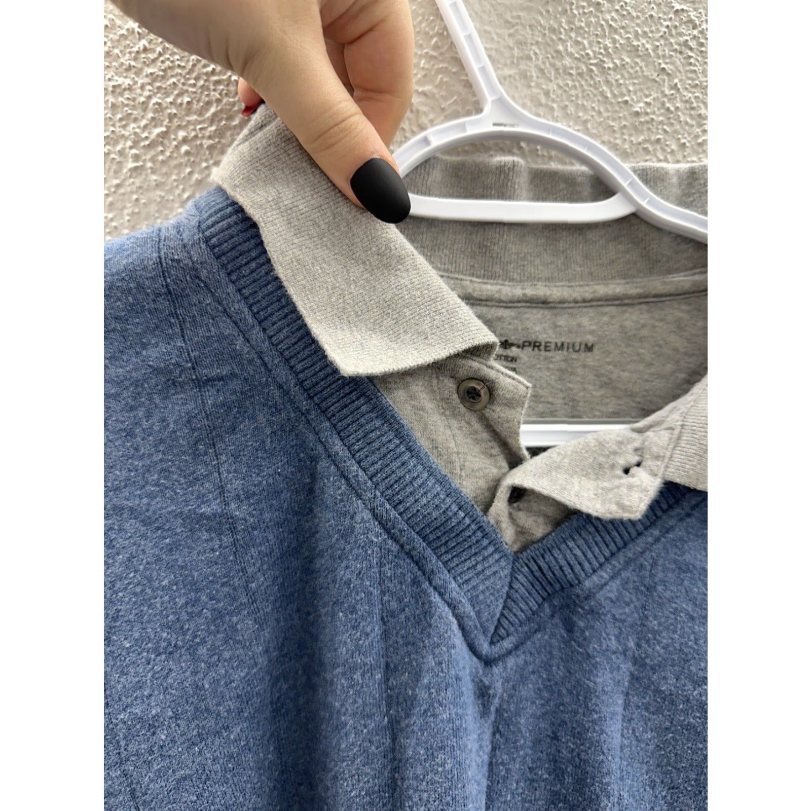 Dockers VINTAGE is not applicable; use no. Dockers Premium Mens Shirt XL Blue Long Sleeve Collar Shirt Mens XL Blue Long Sleeve Dockers Size US XL / EU 56 / 4 - 3 Thumbnail