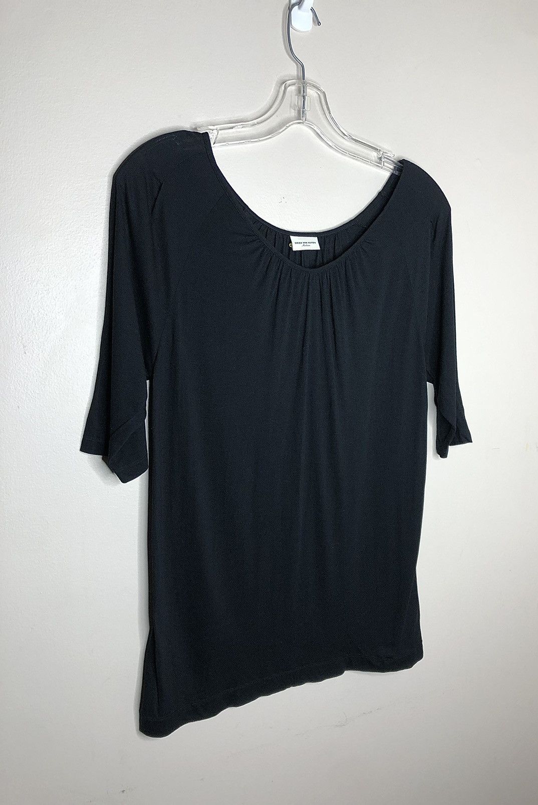 Dries Van Noten Dries Van Noten Draped Scoop Neck Blouse Size M / US 6-8 / IT 42-44 - 3 Thumbnail