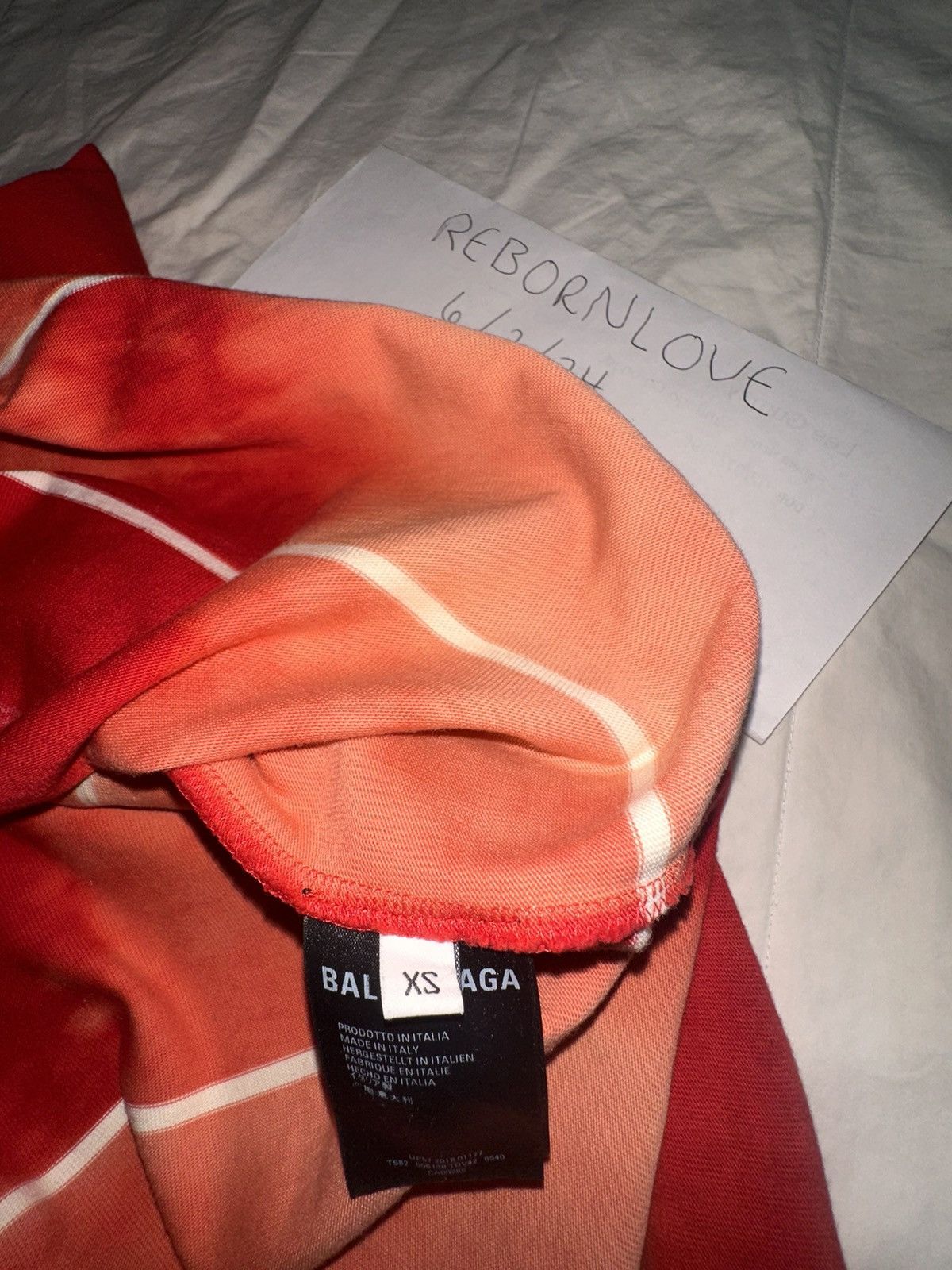 Balenciaga Balenciaga Bleached tie dyed Sweater Size US XS / EU 42 / 0 - 8 Thumbnail