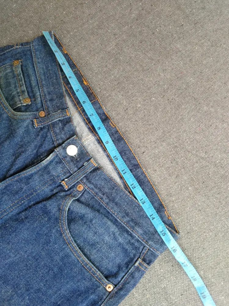 Levi's × Vintage 80s Vintage Levis 501 Made In USA 31x28 Size US 31 - 8 Thumbnail