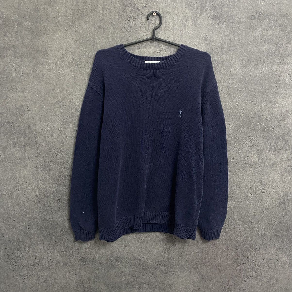 Yves Saint Laurent Vintage Yves Saint Laurent Sweater Knit YSL Sweatshirt Size US L / EU 52-54 / 3 - 1 Thumbnail