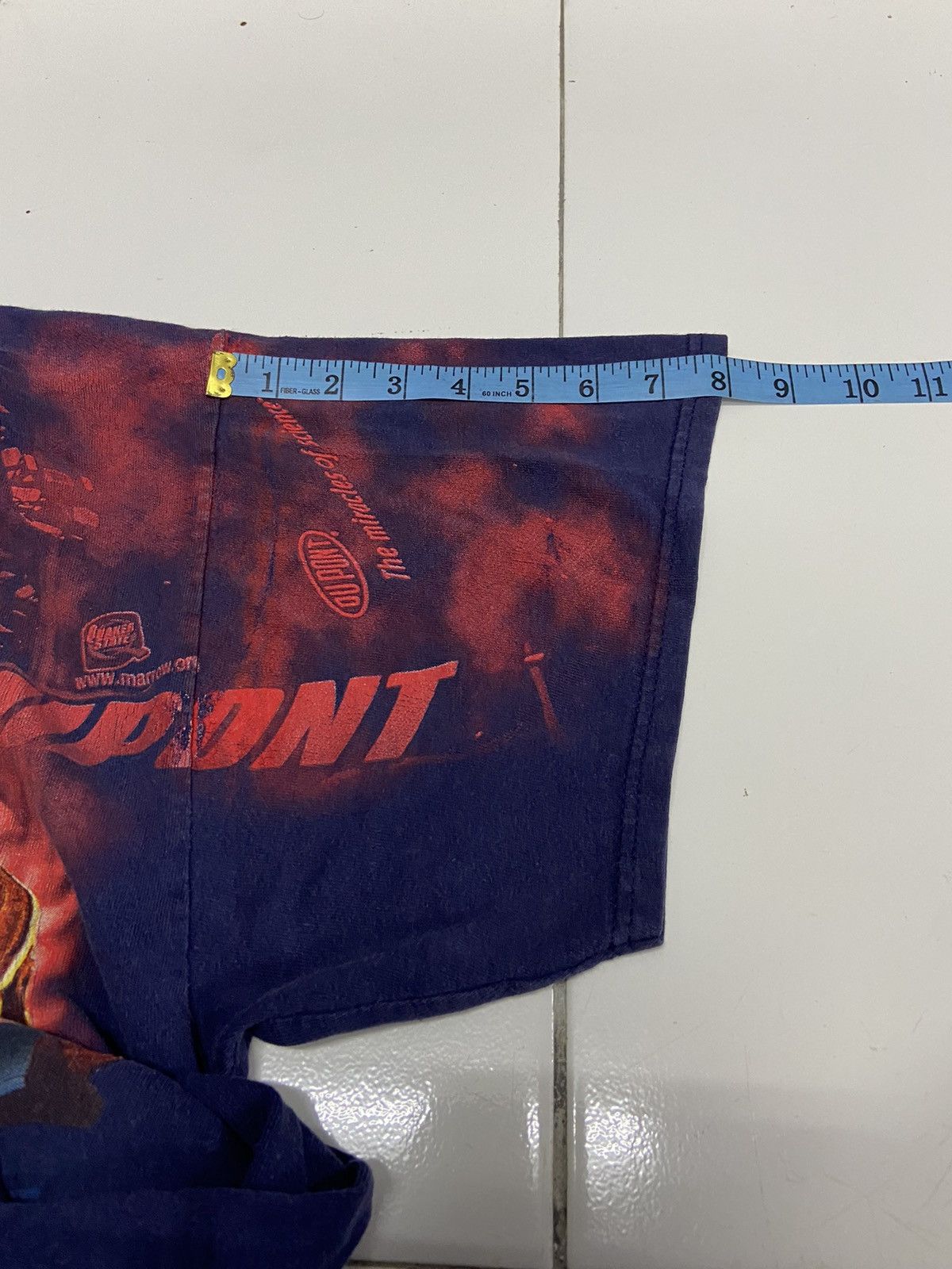NASCAR VINTAGE JEFF GORDON 24 NASCAR Y2K OVER PRINT TEE SHIRT Size US XL / EU 56 / 4 - 17 Thumbnail