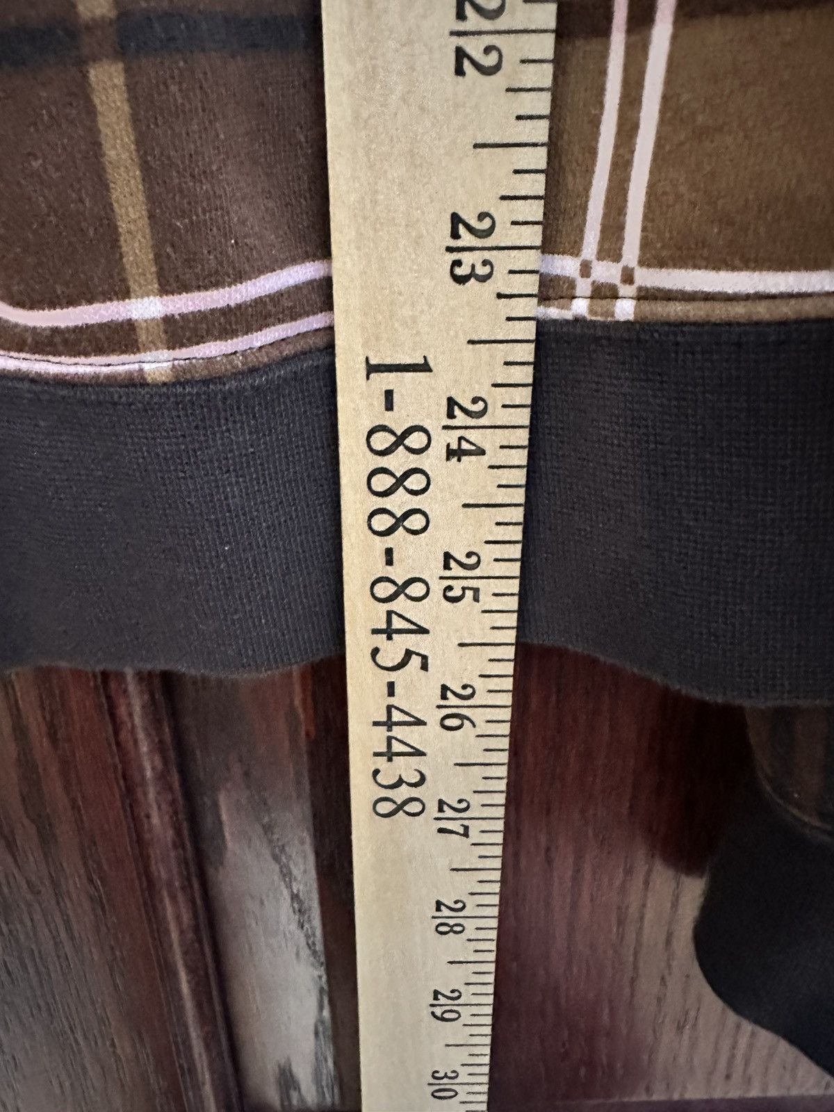 Jordan Brand Nike Jordan Brooklyn Fleece Plaid Sweatshirt Archaeo Brown Size XL / US 12-14 / IT 48-50 - 7 Thumbnail