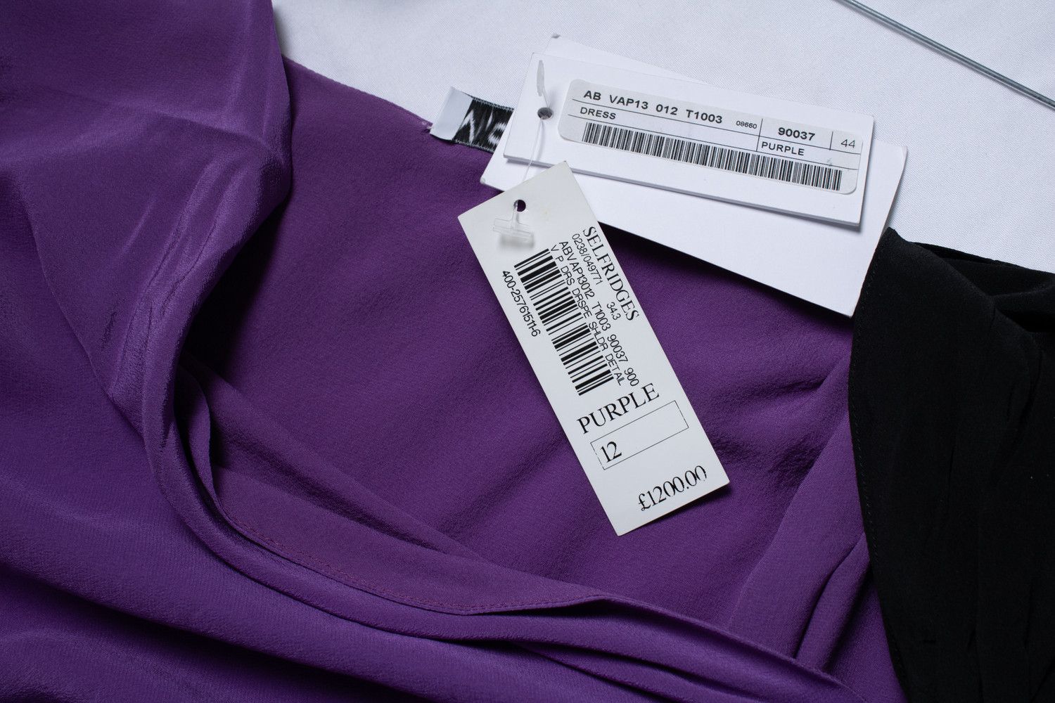 Other Vionnet Paris, purple midi dress with bow Size M / US 6-8 / IT 42-44 - 9 Thumbnail