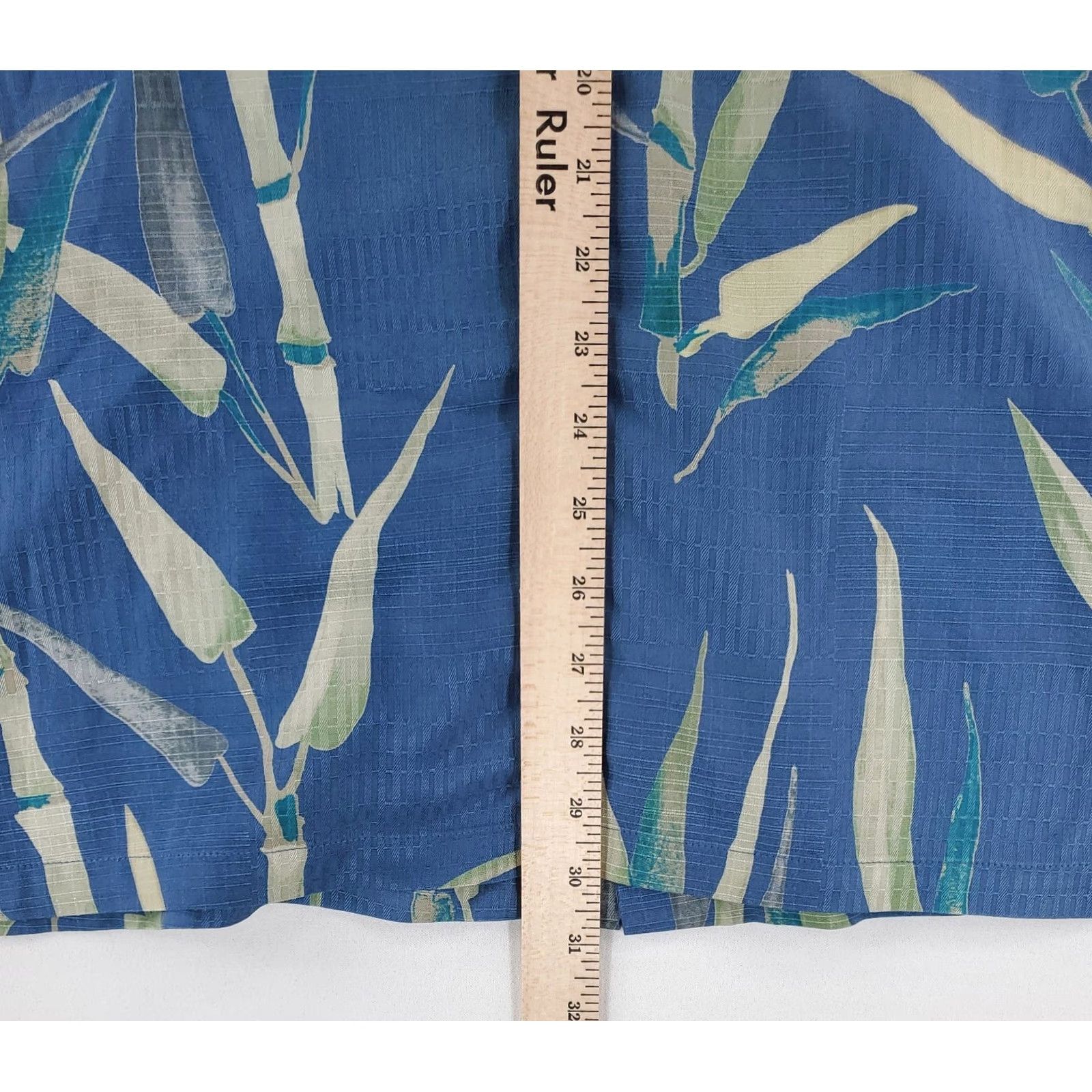 Tori Richard Tori Richard Button-Up Shirt Short Sleeve Silk Hawaiian Blue Mens L Size US L / EU 52-54 / 3 - 5 Thumbnail