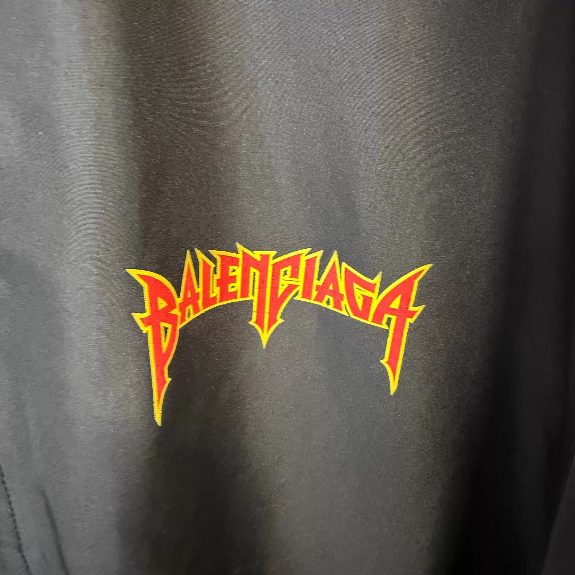 Balenciaga Balenciaga SS22 Metallica Hooded Jkt Men's Blk 46 Size US S / EU 44-46 / 1 - 5 Thumbnail