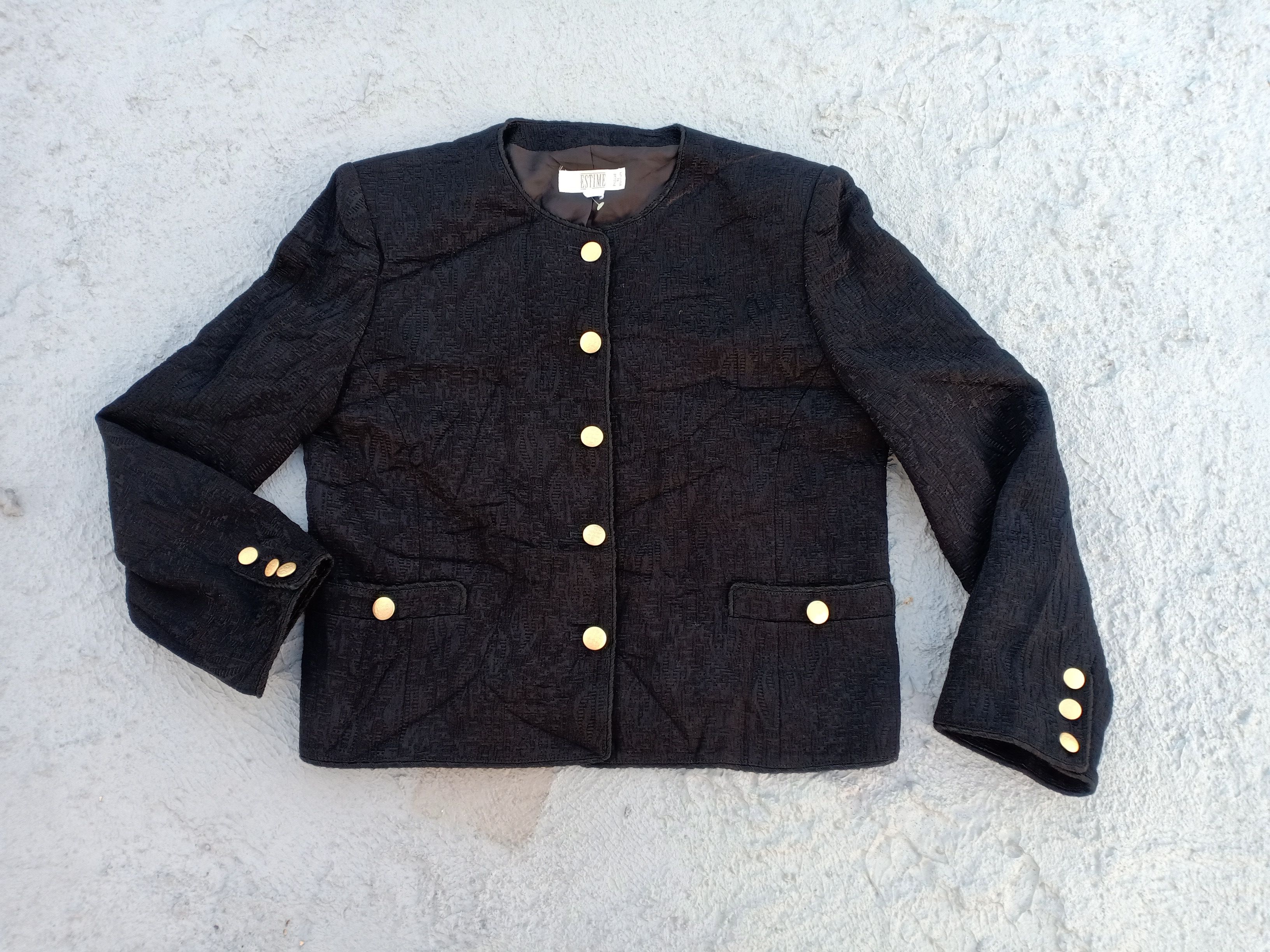 Japanese Brand ESTIME crew neck jacket by Marimura Size S / US 4 / IT 40 - 1 Thumbnail