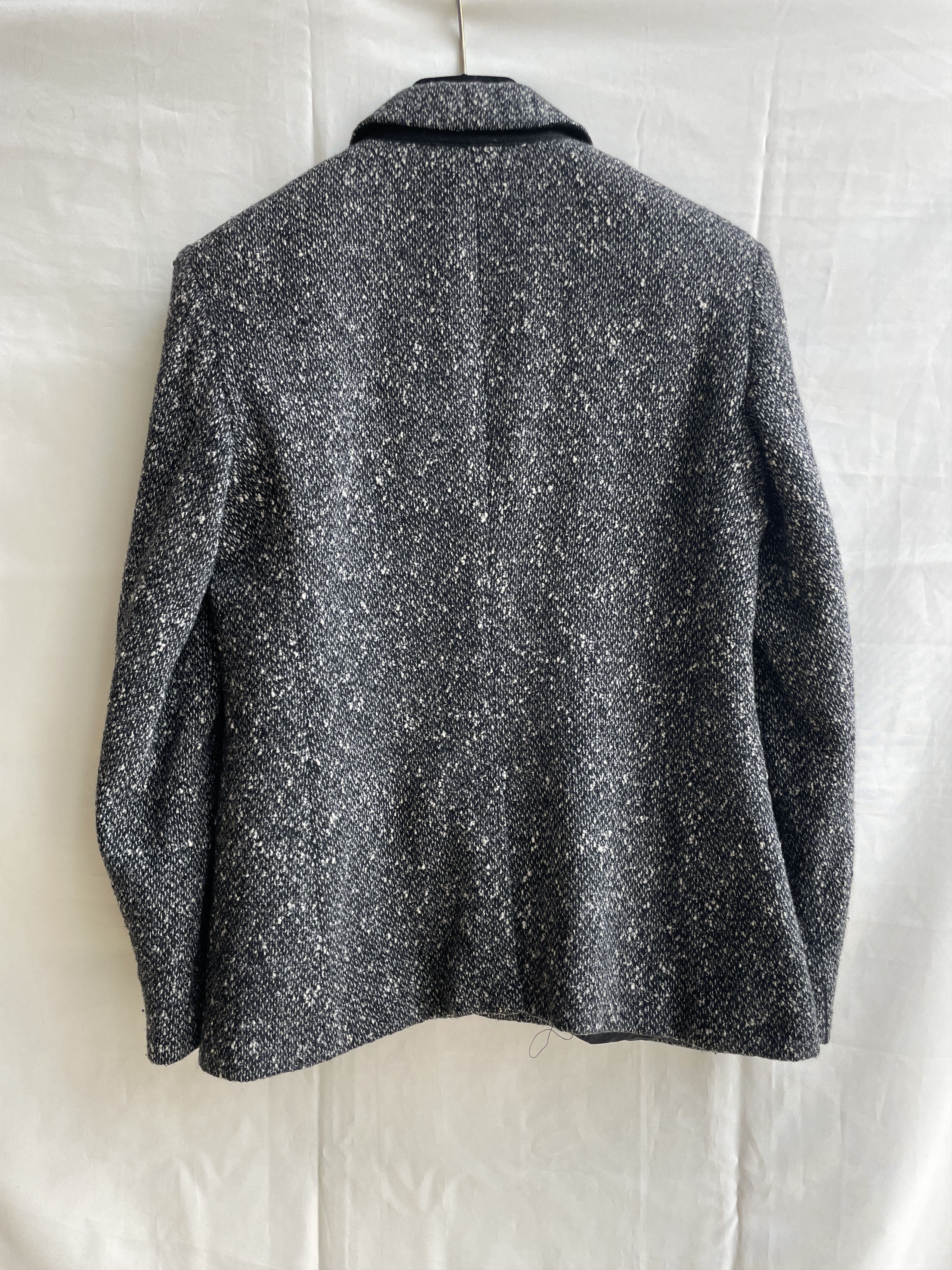 Max Mara Max Mara Speckled Tweed Melange Womens Wool Blazer Size M / US 6-8 / IT 42-44 - 2 Thumbnail