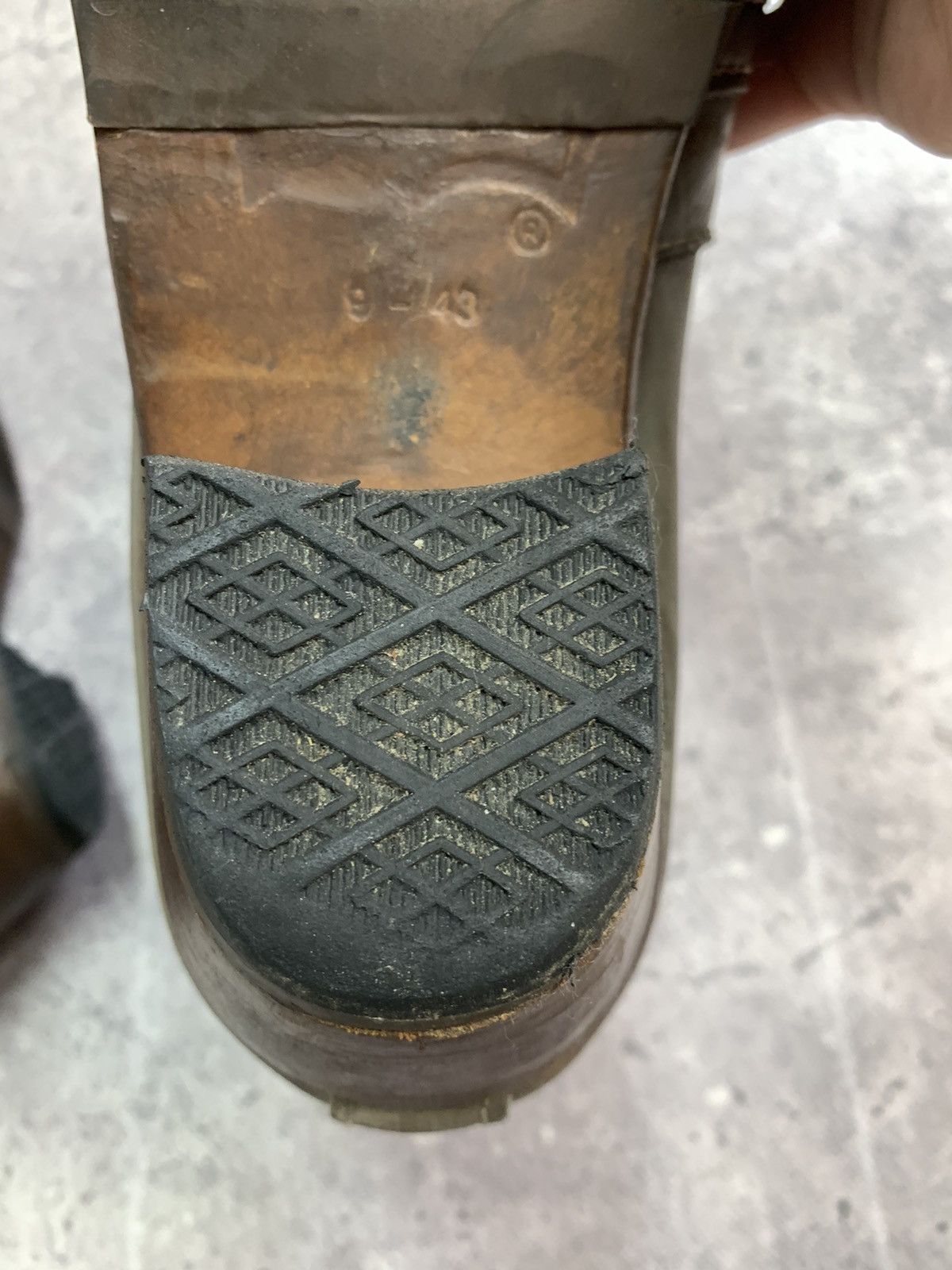 Levi's Made & Crafted Vintage Levi’s LEATHER BOOTS AS 98 Cowboy western USA 43 Size US 9.5 / EU 42-43 - 10 Thumbnail
