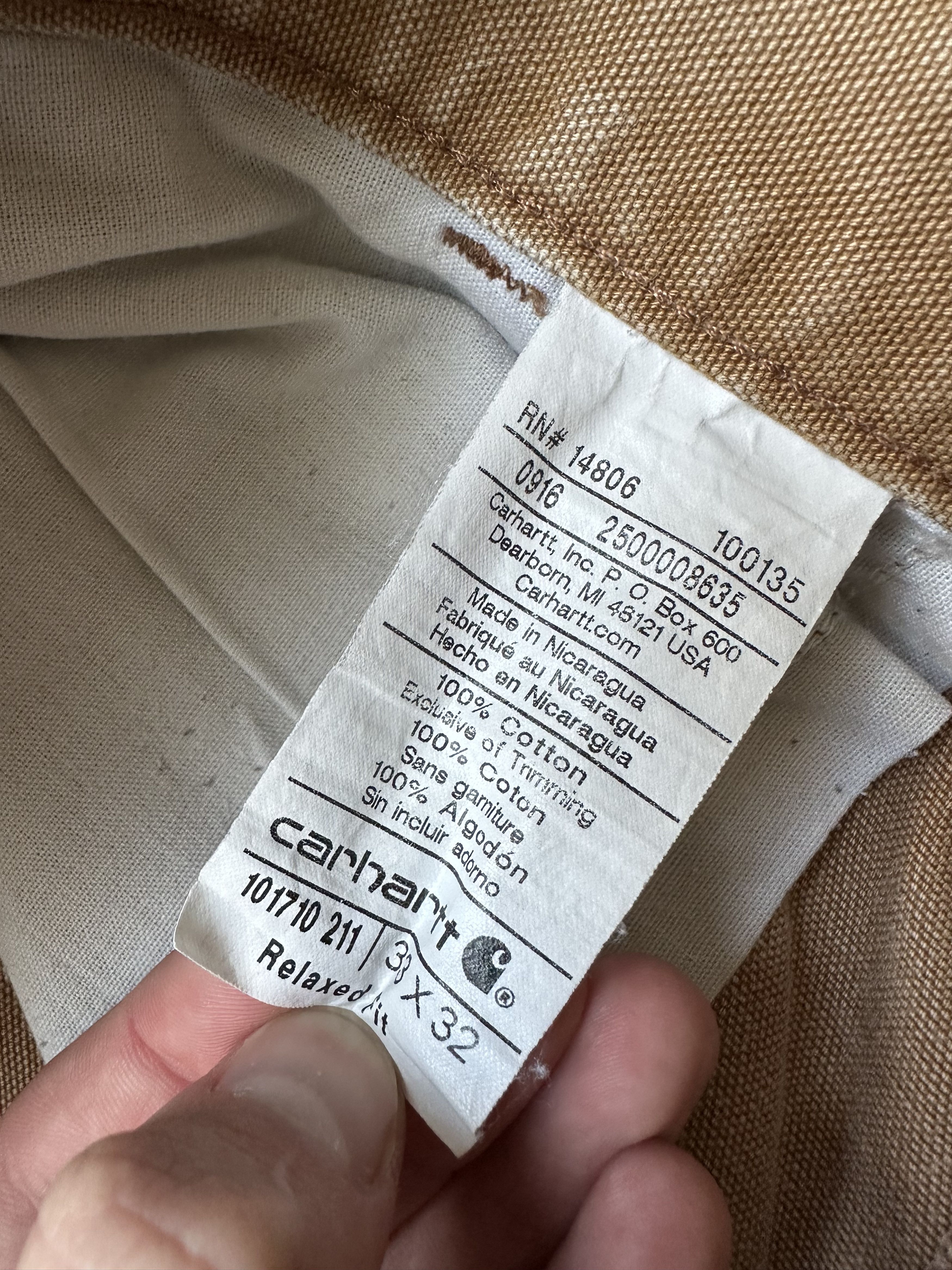 Carhartt Carhartt double knee carpenter pants Size US 33 - 9 Thumbnail