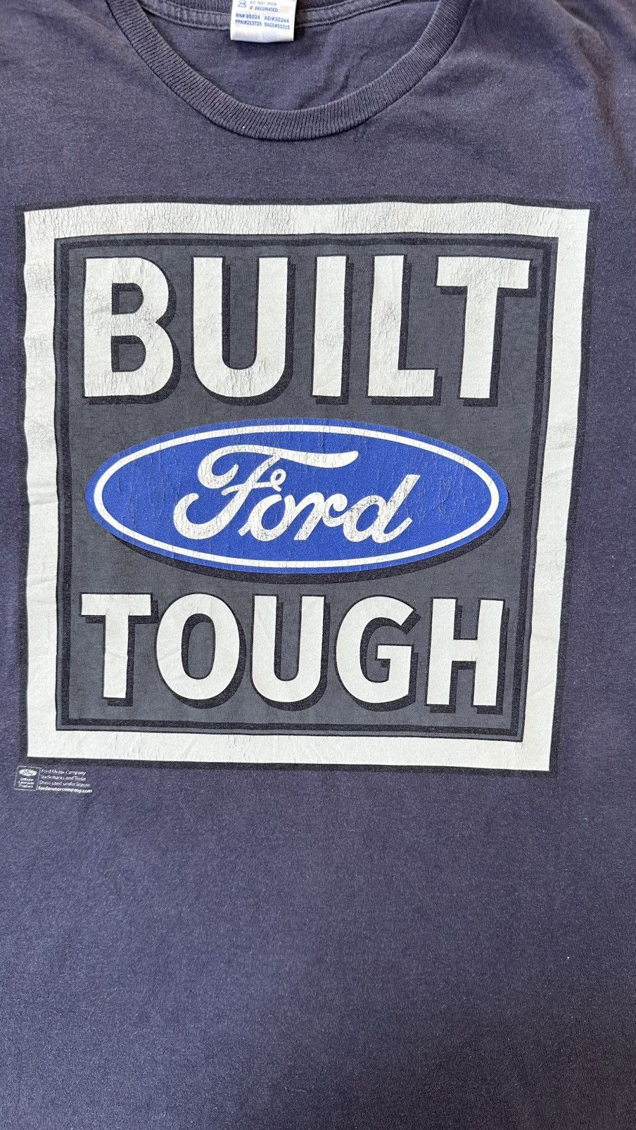 Other VINTAGE FORD MOTORS BUILT FORD TEE Size US M / EU 48-50 / 2 - 2 Thumbnail