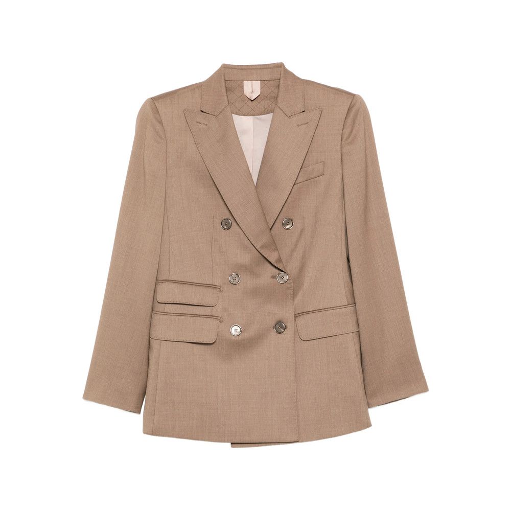 Max Mara Max Mara BROWN Jackets - Blazers Size M / US 6-8 / IT 42-44 - 1 Thumbnail