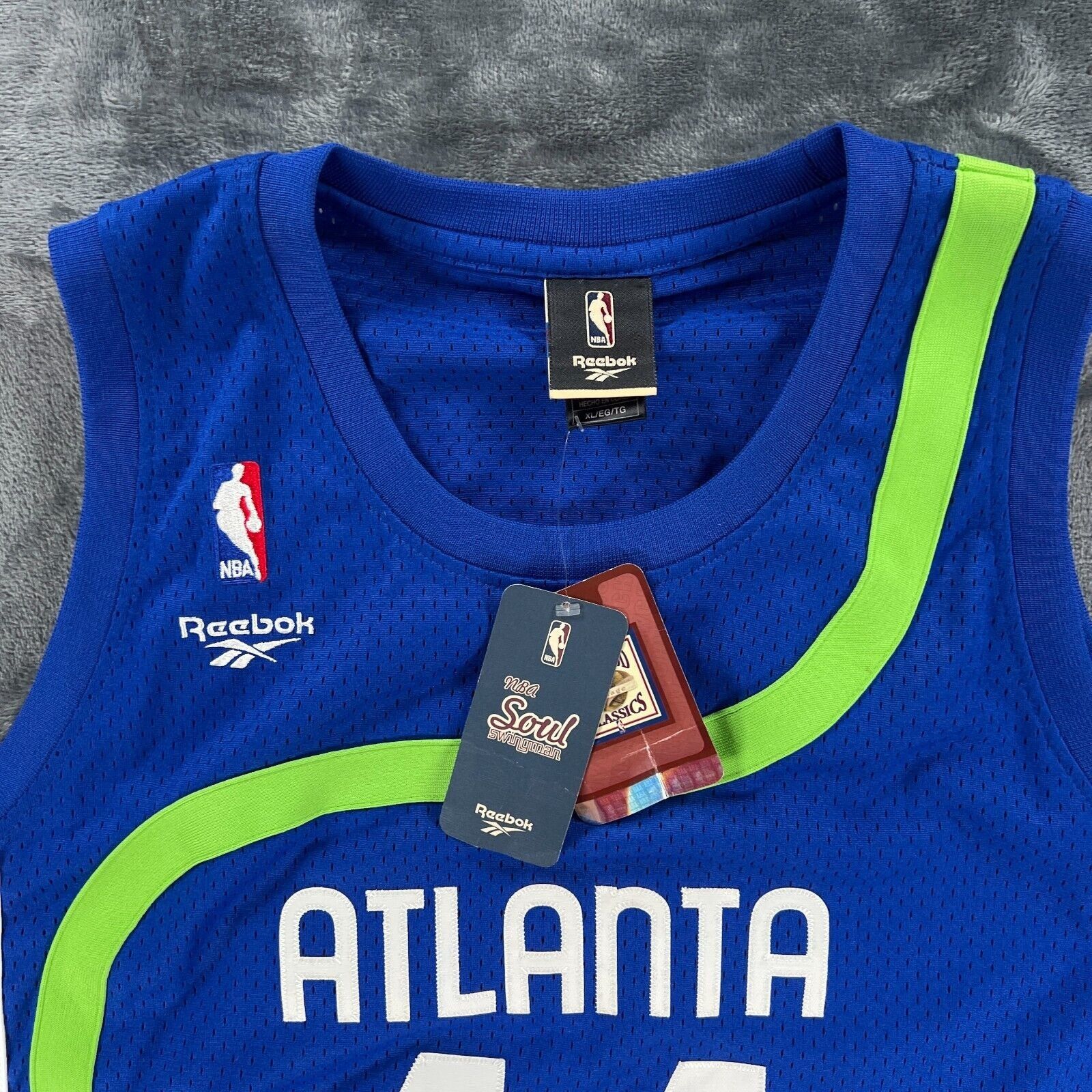 Reebok Reebok Basketball Jersey Men XL Vintage Atlanta Hawks P Size US XL / EU 56 / 4 - 4 Thumbnail