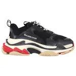 o1srvl11e0424 Triple S Sneakers in White/Red/Black