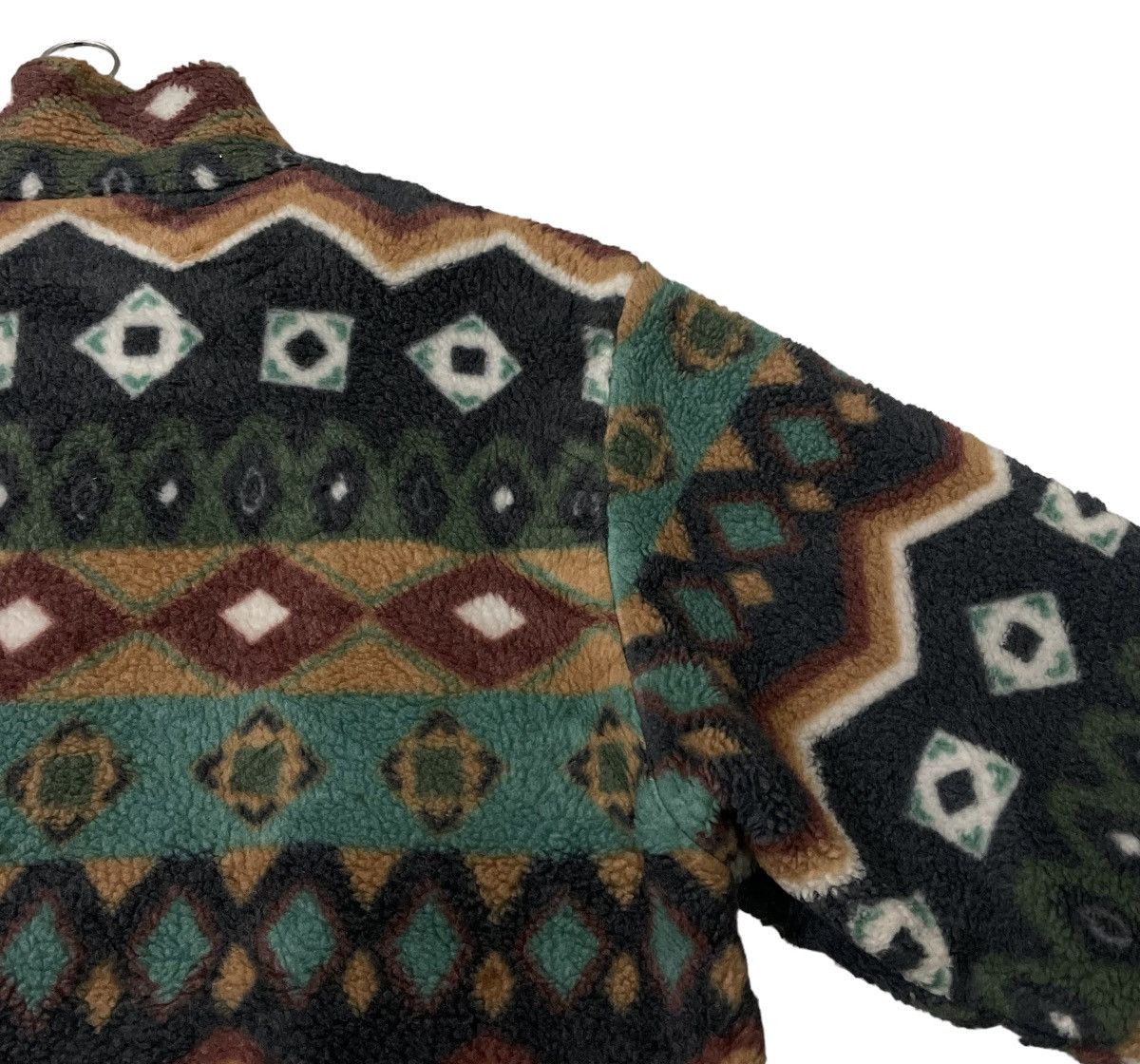 Native Vintage Capt. Cook Multicolour Navajo Fleece Jacket Size US XL / EU 56 / 4 - 11 Thumbnail