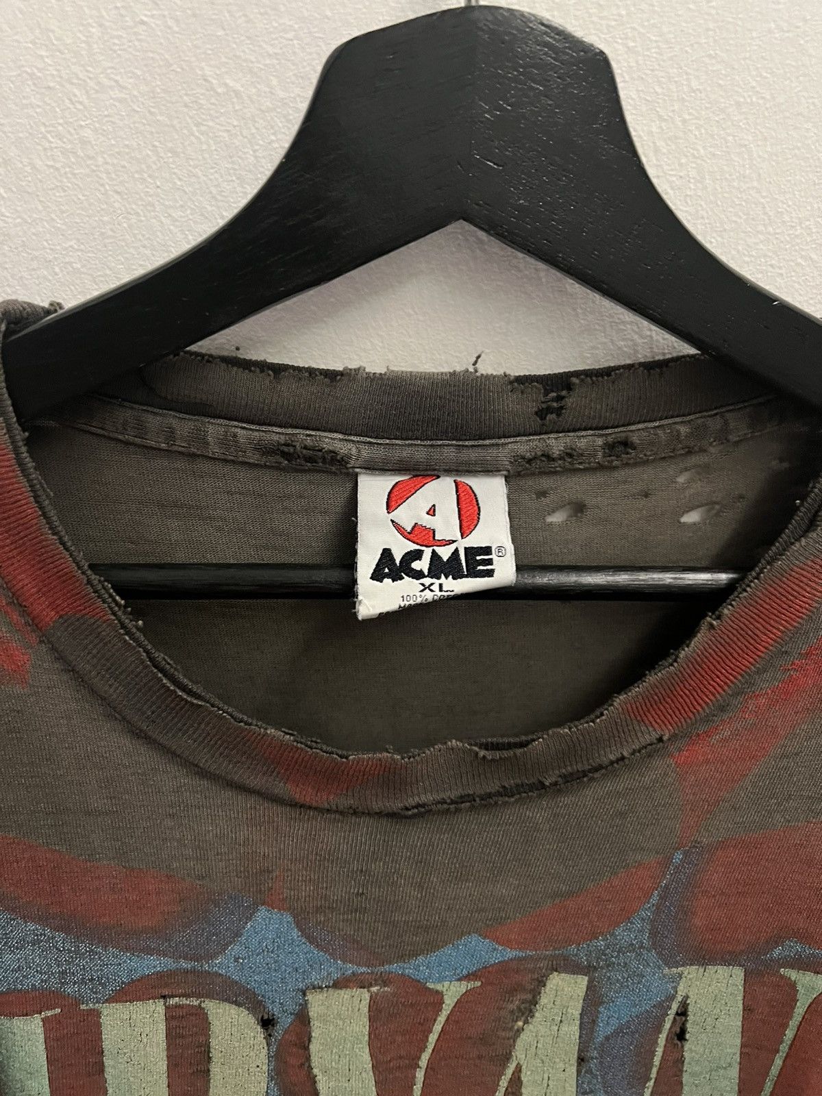 Nirvana × Vintage Vintage 1993 Nirvana Heart Shape Box Australian ACME Size US XL / EU 56 / 4 - 6 Thumbnail