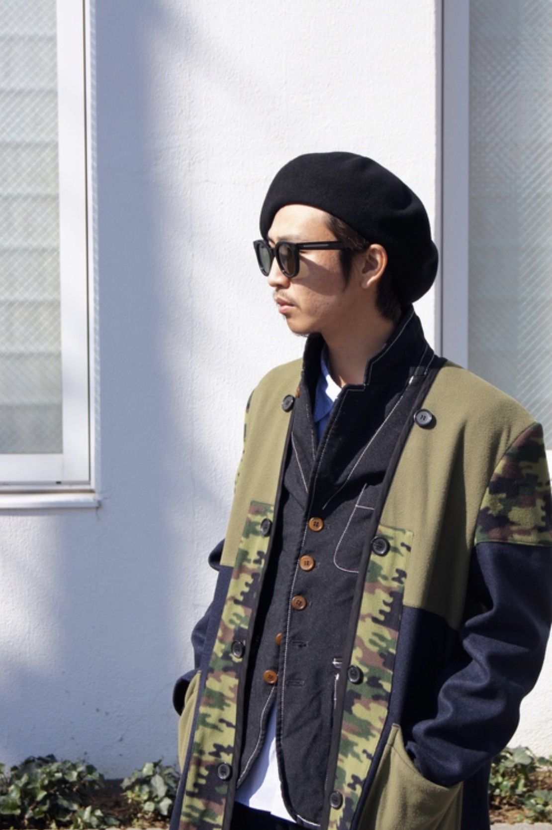 Comme des Garcons SHIRT Comme Des Garcons Shirt Wool Coat / Medium Size US M / EU 48-50 / 2 - 4 Thumbnail