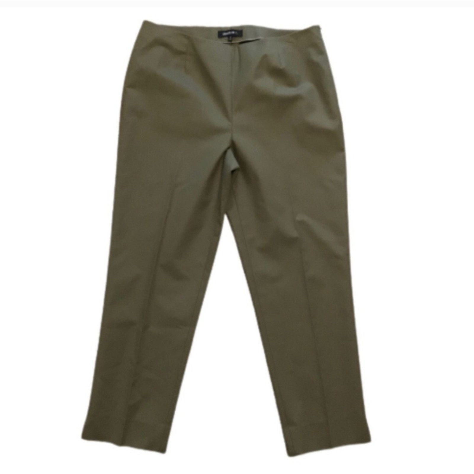 Lafayette 148 Lafayette 148 New York Fatigue Cropped Side Zip Dress Pants Size 40" / US 18 - 2 Thumbnail