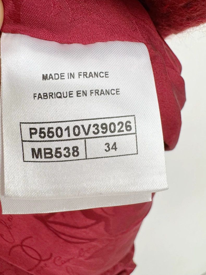 Chanel Chanel Red Woven Jacket Size 34 -2505 Size XS / US 0-2 / IT 36-38 - 4 Thumbnail